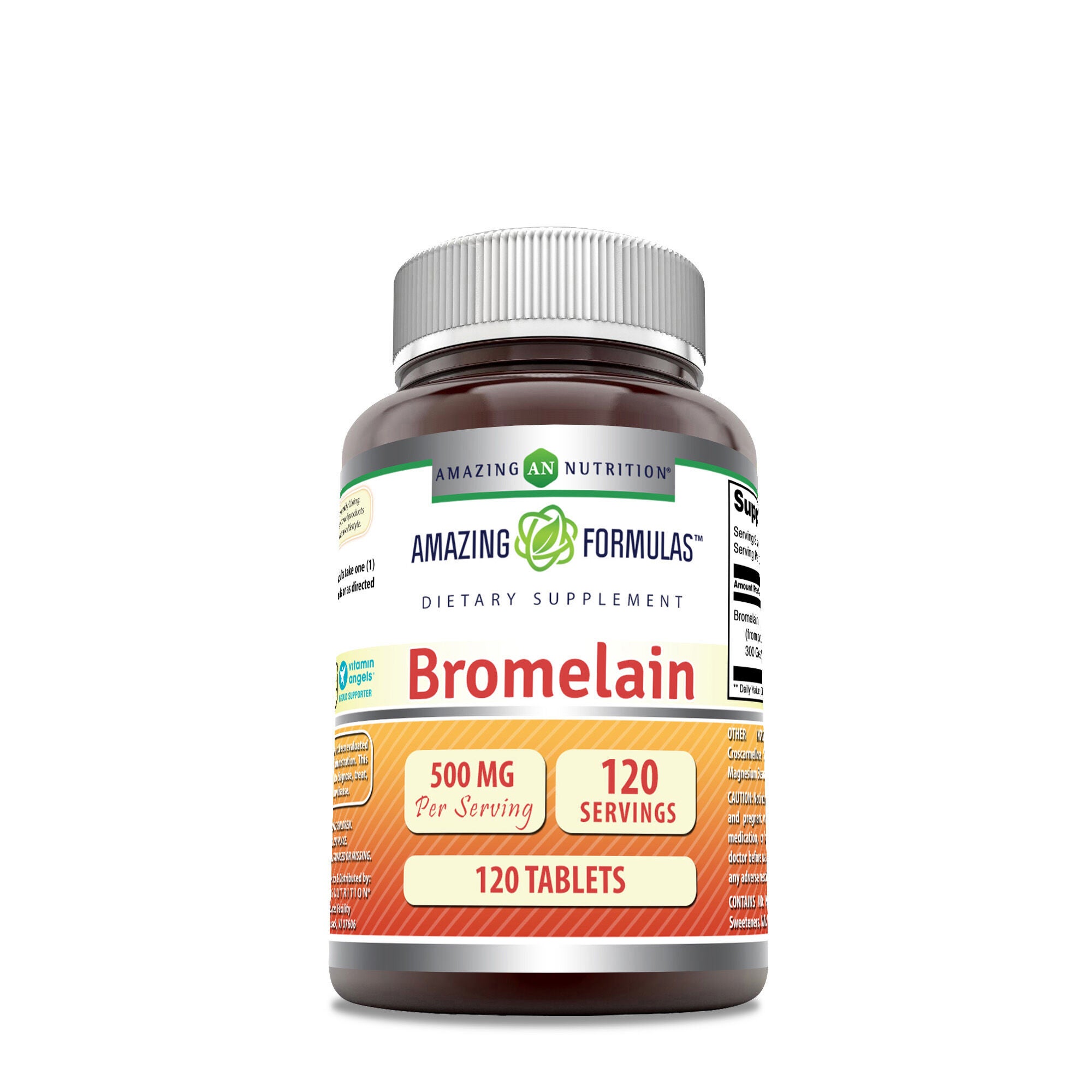 Bromelain 500mg 120 Tablets (120 Servings) GNC